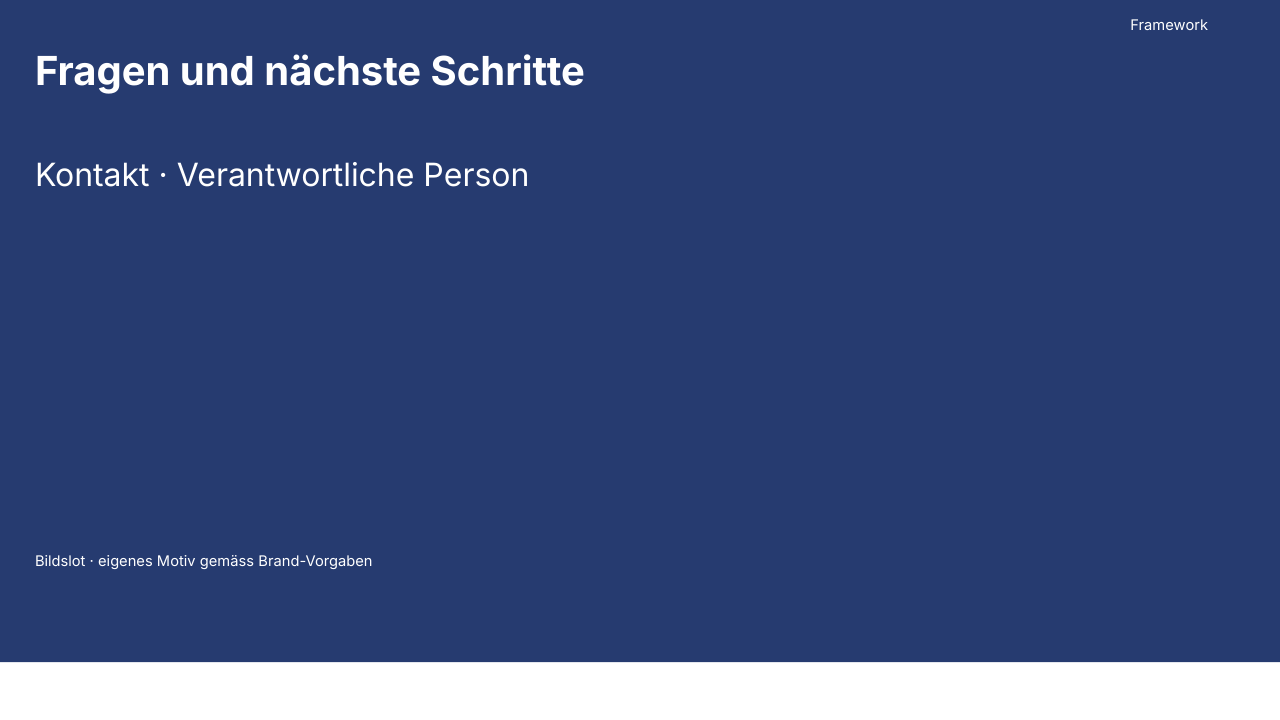 Gerenderte Musterfolie: Foto-Schluss